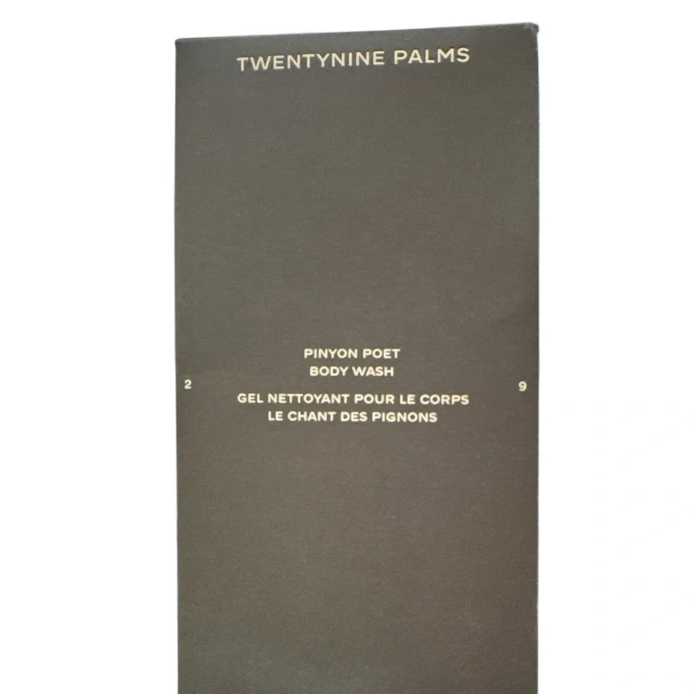 Twentynine Palms Pinyon Poet‎ Body Wash NWT 500ml Luxury Cleanser